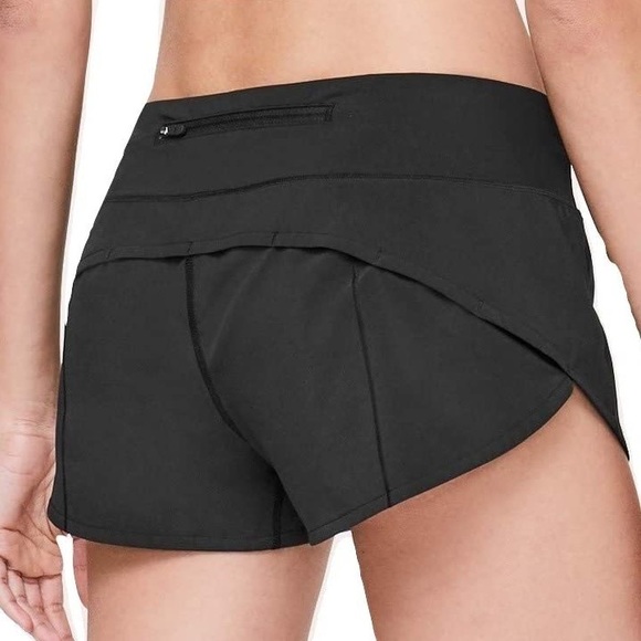 Lululemon Black Speed Short - Picture 2 of 3